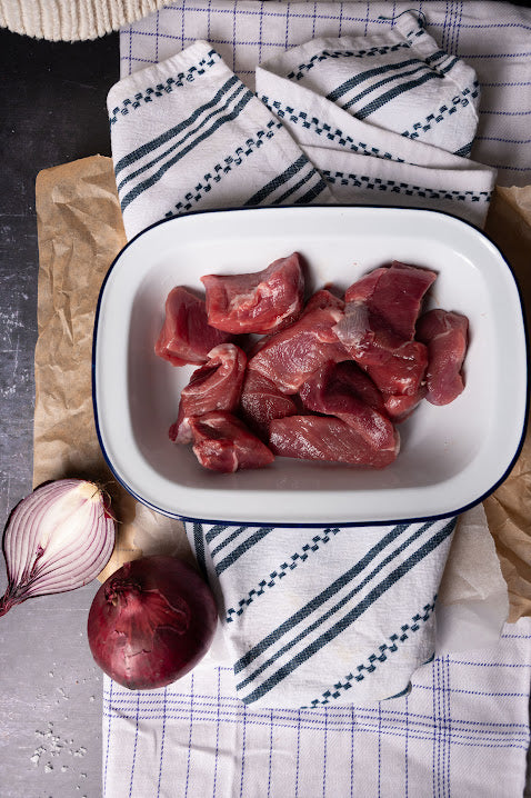 Diced Lamb