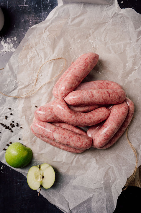 Mangalitza Pork and Apple Sausage
